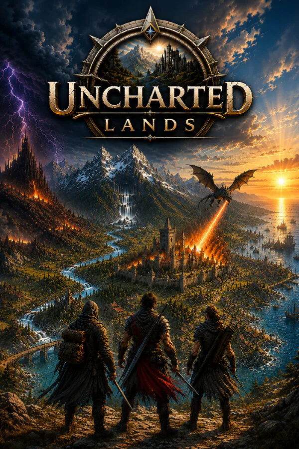 Copertina di Uncharted Lands