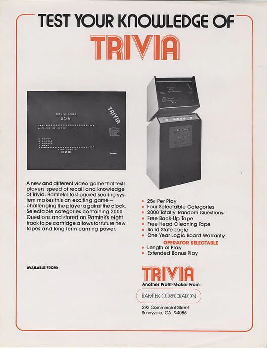 Copertina di Trivia