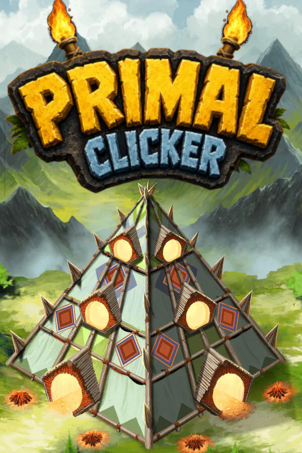 Copertina di Primal Clicker: Build, Hunt, Explore