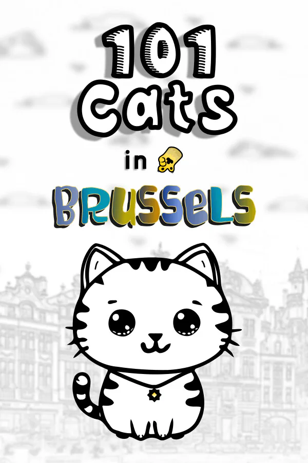 Copertina di Hidden Pets: 101 Cats in Brussels