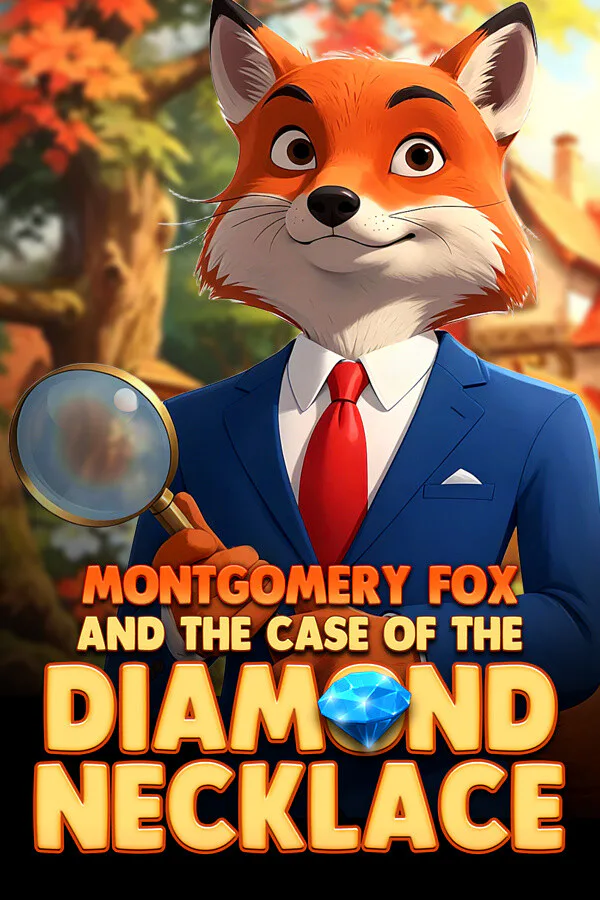 Copertina di Detective Montgomery Fox: The Case of Diamond Necklace