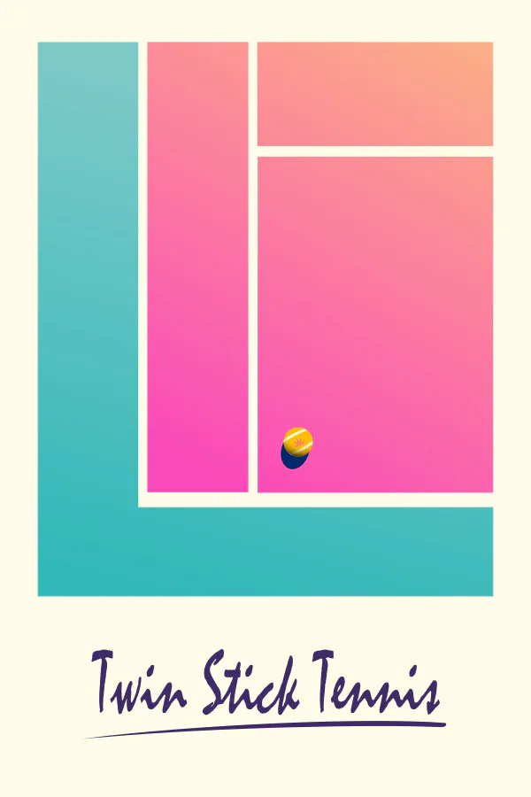 Copertina di Twin Stick Tennis