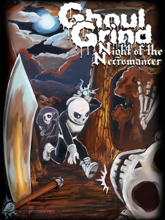 Copertina di Ghoul Grind: Night of the Necromancer