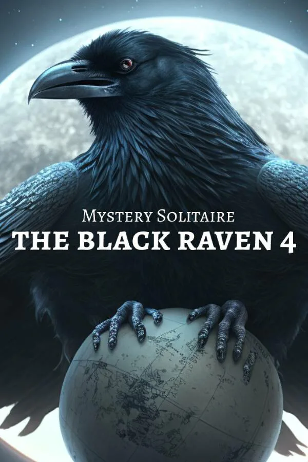 Copertina di Mystery Solitaire. The Black Raven 4
