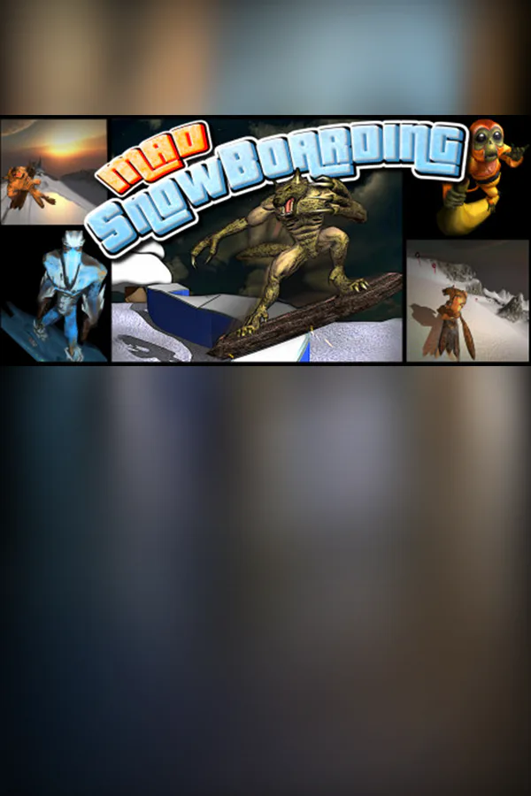 Copertina di Mad Snowboarding