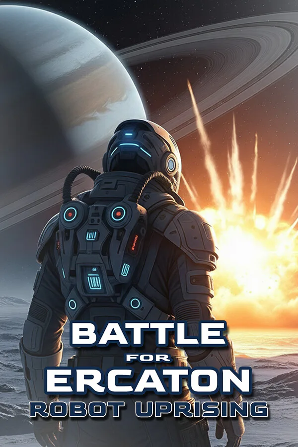 Copertina di Battle for Ercaton: Robot Uprising