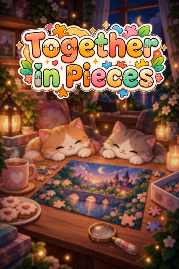Copertina di Together in Pieces: Jigsaw Puzzles
