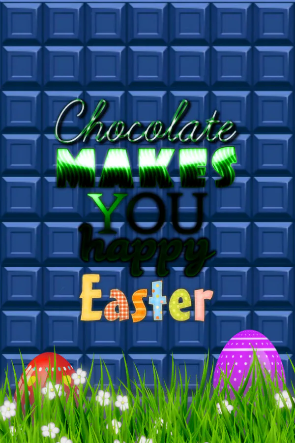 Copertina di Chocolate makes you happy: Easter