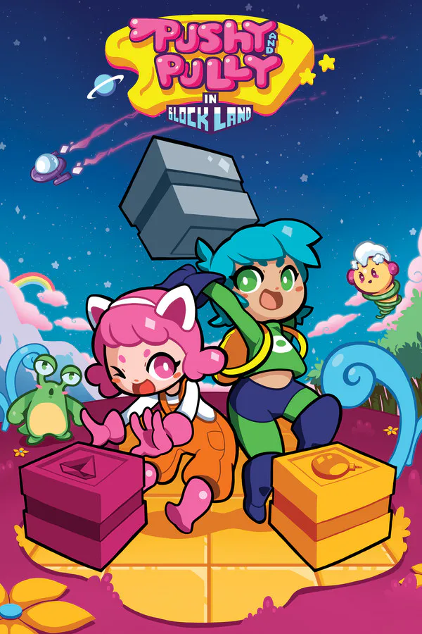 Copertina di Pushy and Pully in Blockland