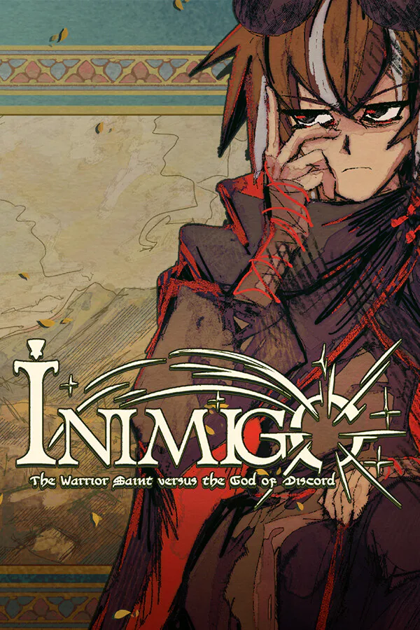 Copertina di Inimigo - The Warrior Saint Versus the God of Discord-