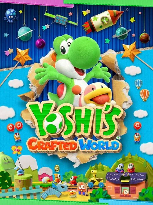 Copertina di Yoshi's Crafted World