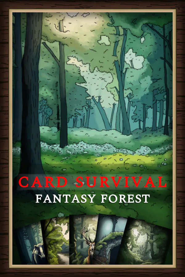 Copertina di Card Survival: Fantasy Forest
