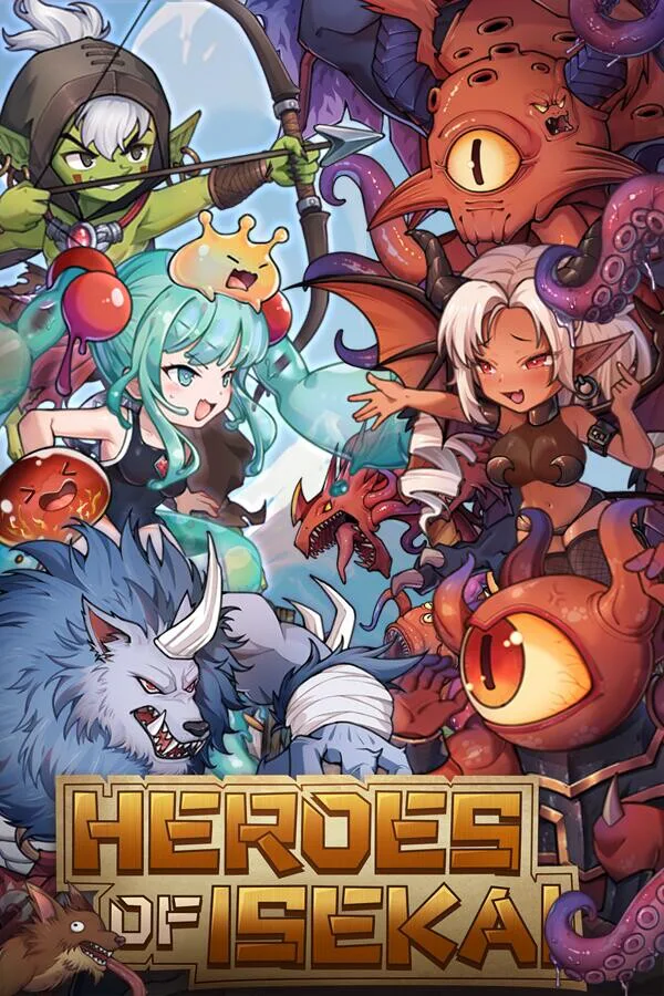 Copertina di Heroes Of Isekai