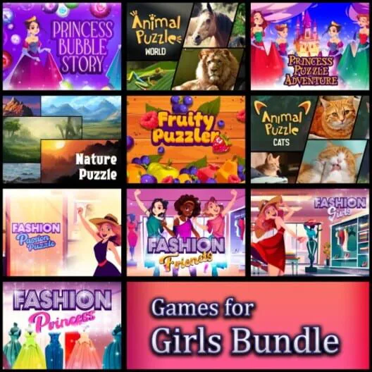 Copertina di Games for Girls Bundle