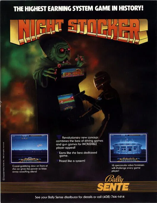 Copertina di Night Stocker