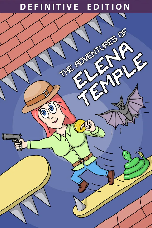 Copertina di The Adventures of Elena Temple
