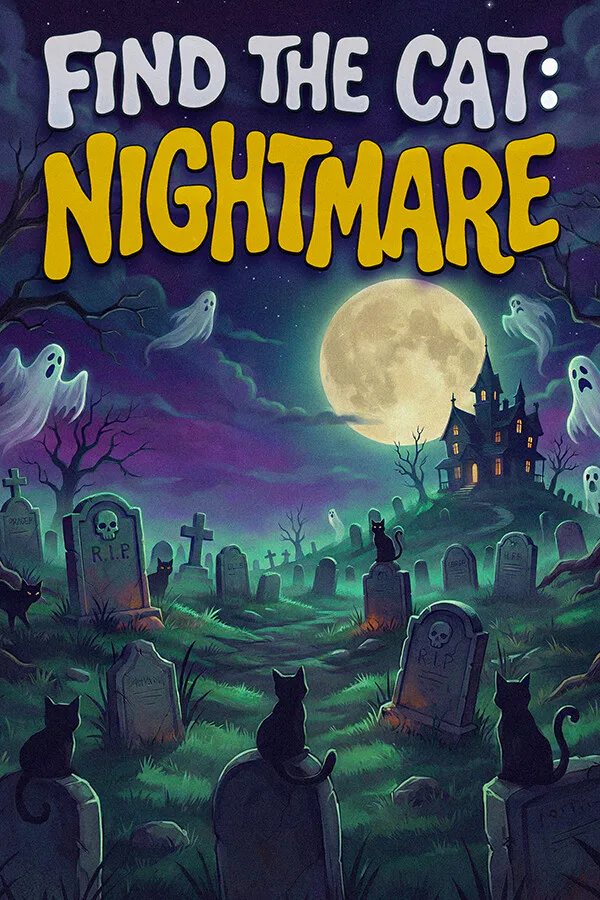 Copertina di Find The Cat: Nightmare
