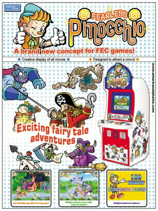 Copertina di Fearless Pinocchio