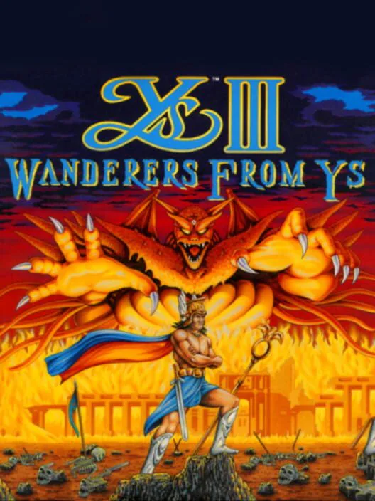 Copertina di Ys III: Wanderers from Ys