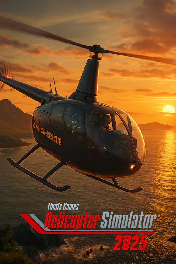 Copertina di Helicopter Simulator 2025 - Real Flight PC/VR