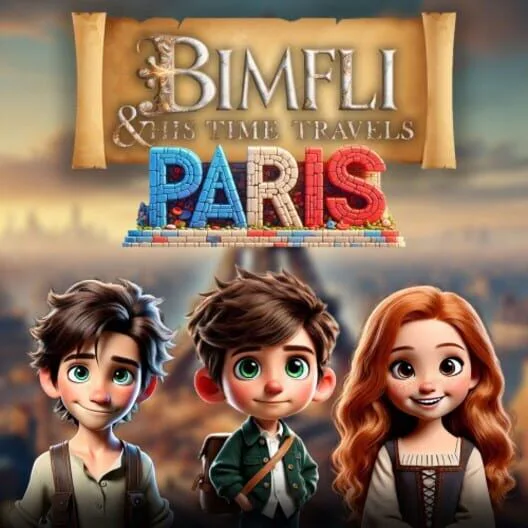 Copertina di Bimfli & His Time Travels: Paris