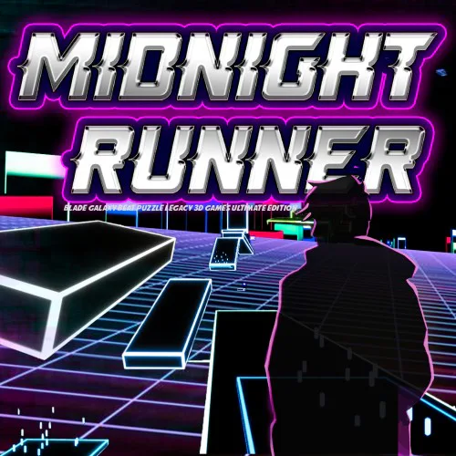 Copertina di Midnight Runner - Blade Galaxy Beat Puzzle Legacy 3D Games Ultimate Edition