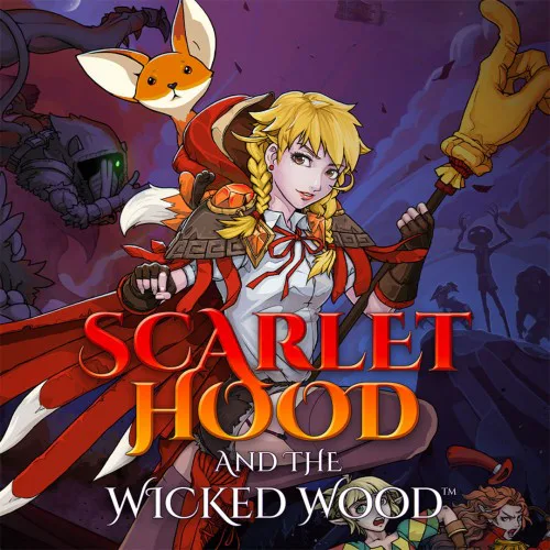 Copertina di Scarlet Hood and the Wicked Wood