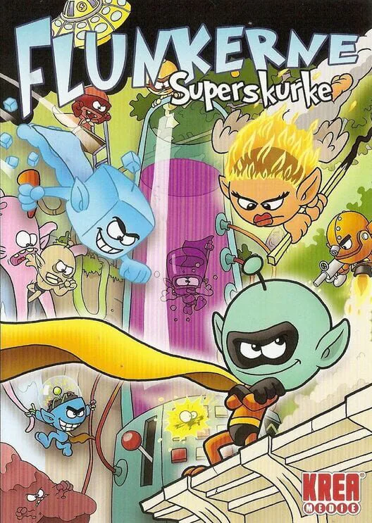 Copertina di Flunkerne: Superskurke