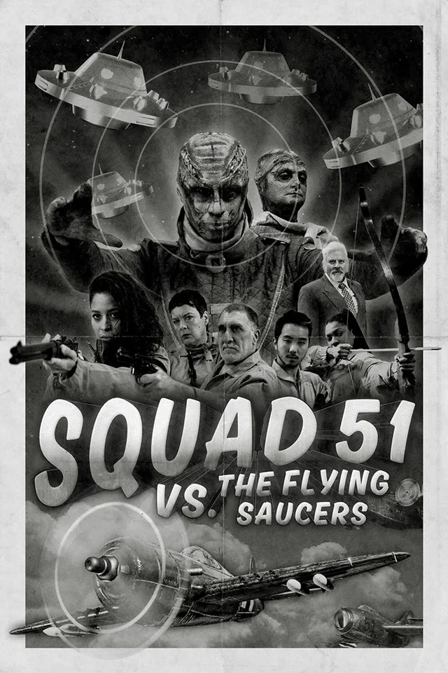Copertina di Squad 51 vs. the Flying Saucers