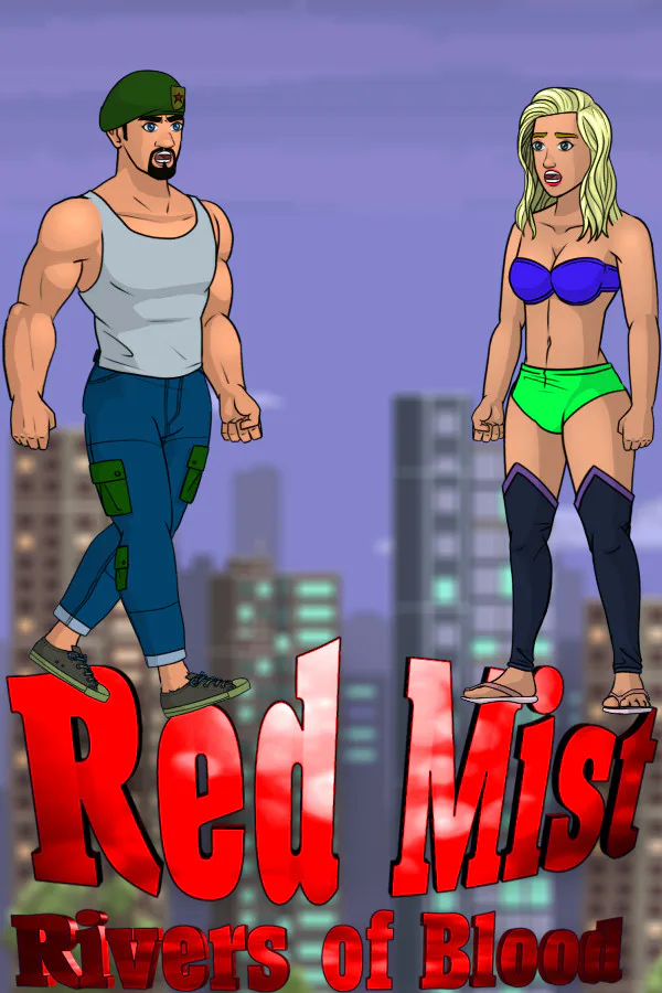 Copertina di Red Mist: Rivers of Blood