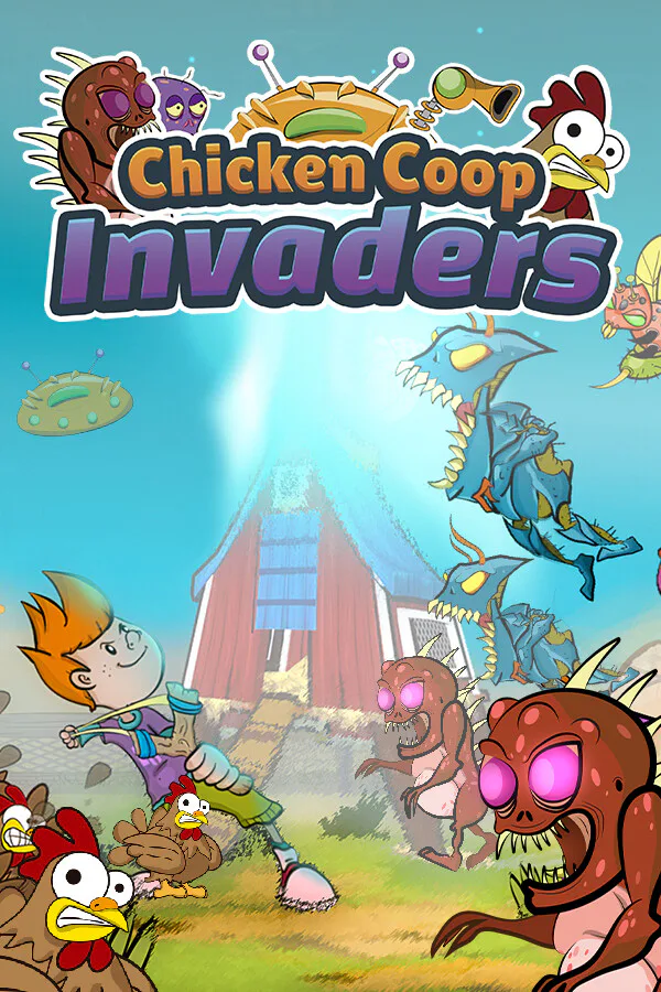 Copertina di Chicken Coop Invaders