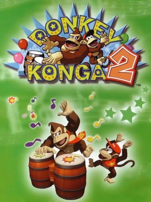 Copertina di Donkey Konga 2