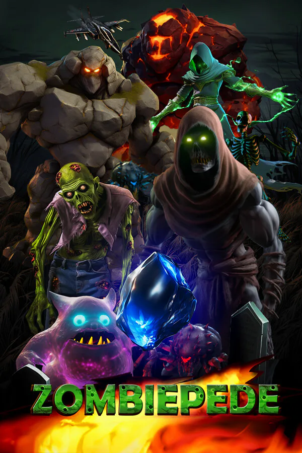 Copertina di Zombiepede