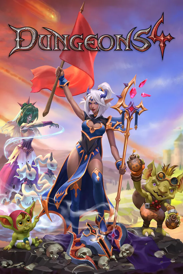 Copertina di Dungeons 4