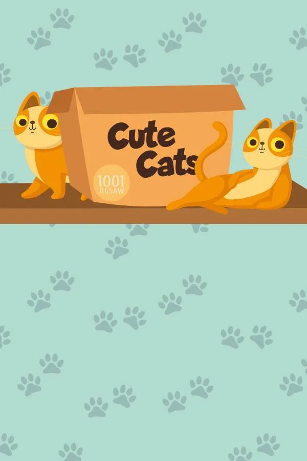 Copertina di 1001 Jigsaw. Cute Cats