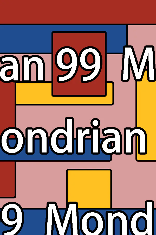 Copertina di Mondrian 99