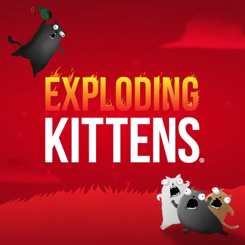 Copertina di Exploding Kittens