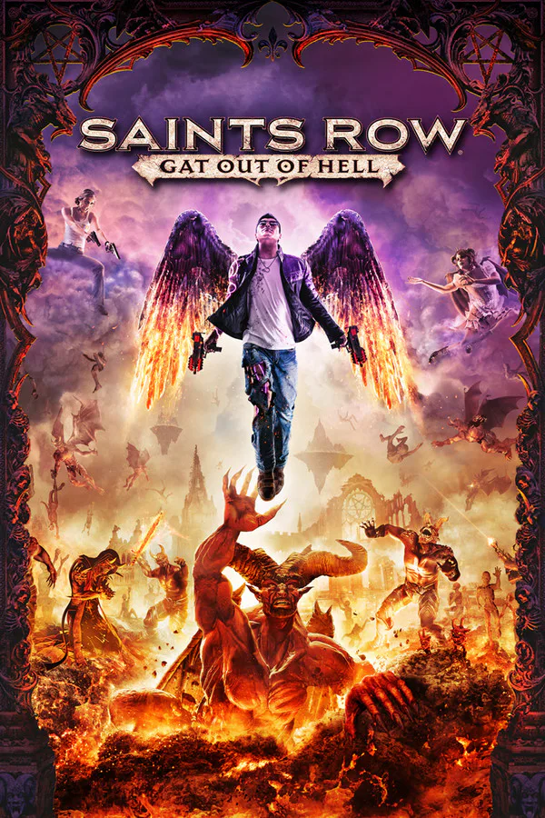 Copertina di Saints Row: Gat out of Hell