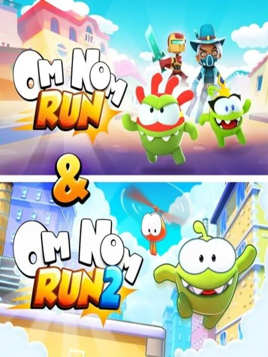 Copertina di Om Nom: Run & Om Nom: Run 2
