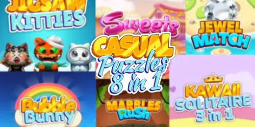 Copertina di Casual Puzzles Bundle 8 in 1