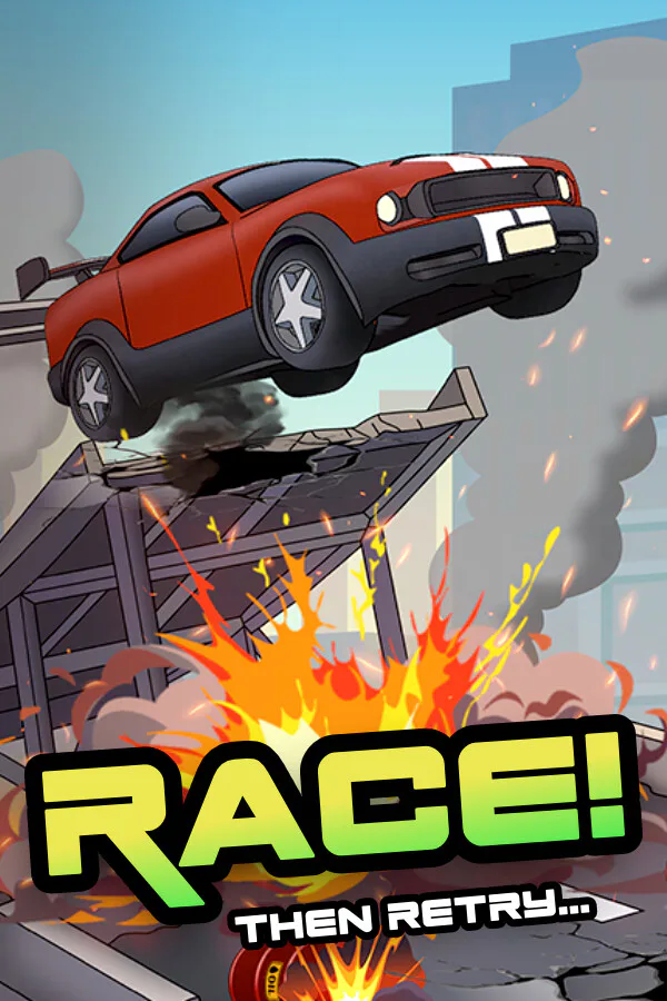 Copertina di Race! Then Retry...