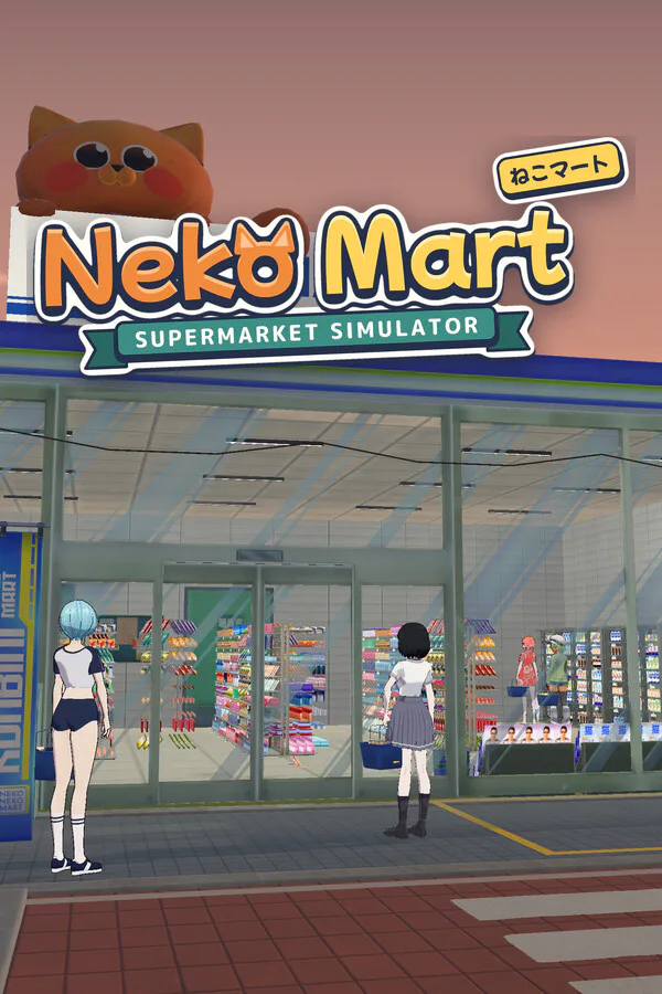 Copertina di Neko Mart: Supermarket Simulator