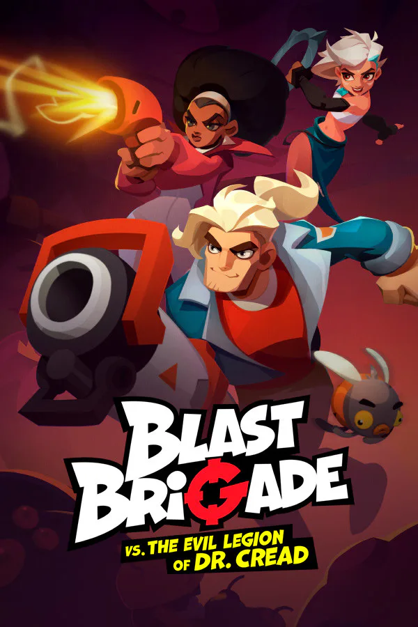 Copertina di Blast Brigade vs. the Evil Legion of Dr. Cread