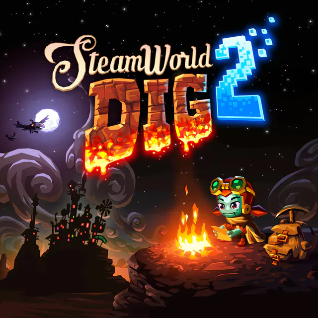 Copertina di SteamWorld Dig 2