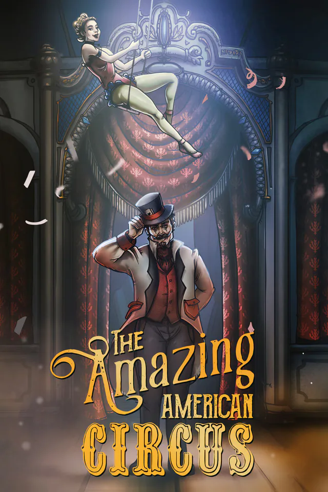 Copertina di The Amazing American Circus