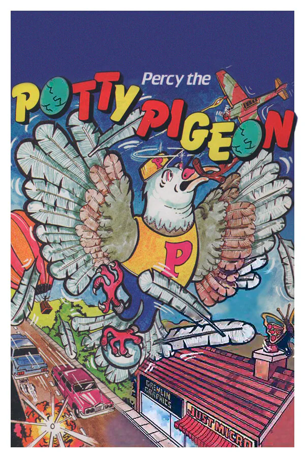 Copertina di Percy the Potty Pigeon (C64/Spectrum)