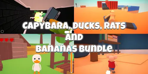 Copertina di Capybara, Ducks, Rats and Bananas Bundle