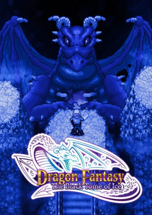 Copertina di Dragon Fantasy: The Black Tome of Ice