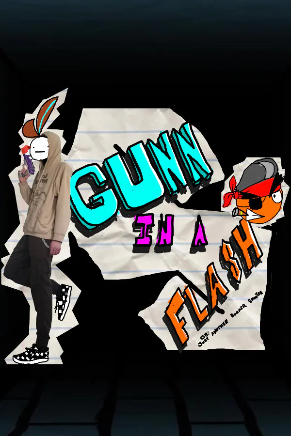 Copertina di Gunn in a Flash (or: Just Another Boomer Shooter)