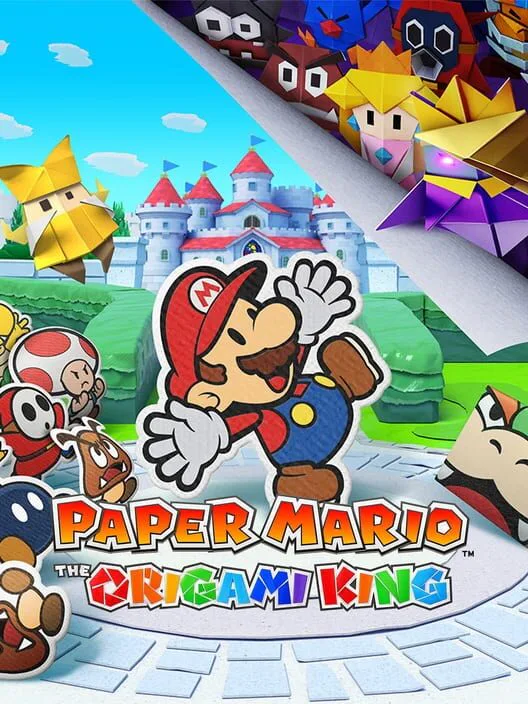 Copertina di Paper Mario: The Origami King